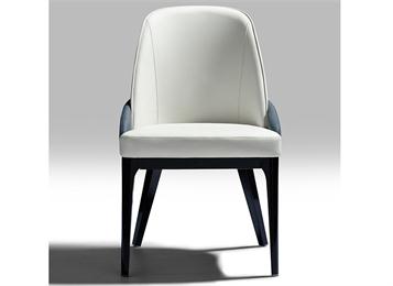 現(xiàn)代輕奢實(shí)木軟包咖啡店休閑椅