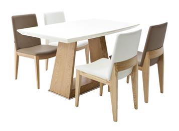 田園簡約現(xiàn)代大理石餐桌