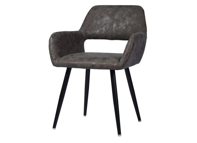 北歐實(shí)木餐椅現(xiàn)代時(shí)尚皮藝休閑餐廳椅