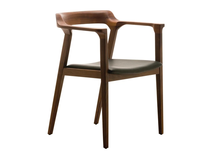 北歐風餐廳創(chuàng)意時尚實木靠背椅子