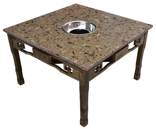 小龍坎實(shí)木復(fù)古雕花電磁爐下沉式大理石火鍋?zhàn)?
                                                title=