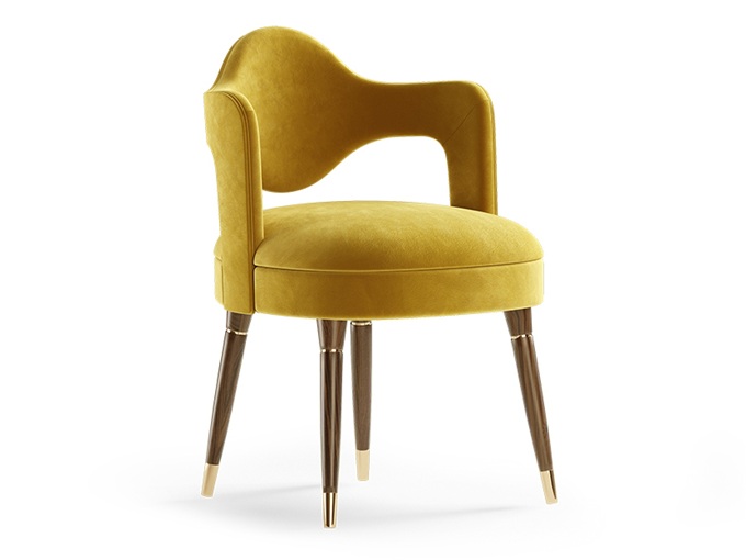 酒店會所現(xiàn)代時尚厚軟包座墊實木椅