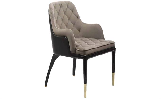 高檔火鍋店包房輕奢實(shí)木椅子