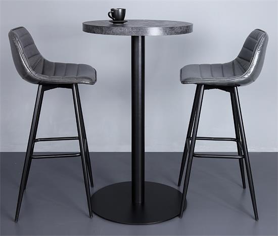 現代風格酒吧時尚大理石高吧臺吧椅家具