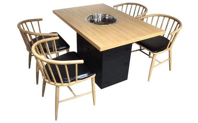 貴陽仿古實木火鍋桌批發_優質實木火鍋桌