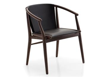 學(xué)校食堂簡(jiǎn)約休閑實(shí)木用餐椅子