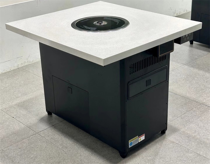 自助韓式烤肉店無煙凈化烤肉桌