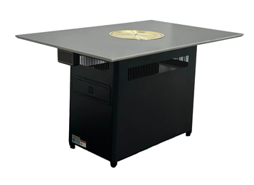 烤肉店下排風炭火烤肉無煙烤肉桌