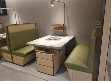 新款海底撈無煙火鍋桌椅