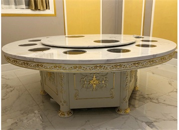 歐式火鍋店電磁爐雙層大理石一人一鍋火鍋?zhàn)?
                                                title=