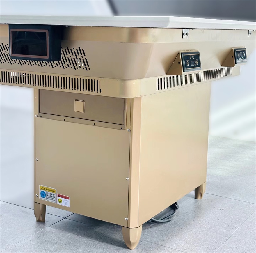 4人位大理石一人一個小火鍋無煙凈化火鍋桌