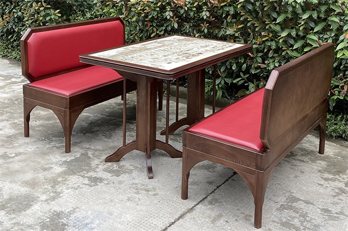 湘菜館中式實(shí)木桌椅