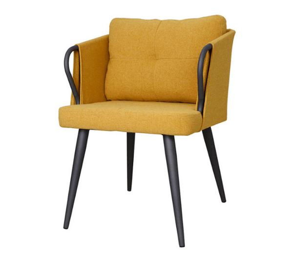 歐式簡(jiǎn)約不銹鋼咖啡店休閑吧椅