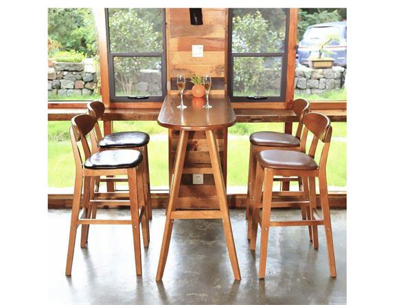 優(yōu)質實木民謠酒吧經典酒吧簡約高吧臺