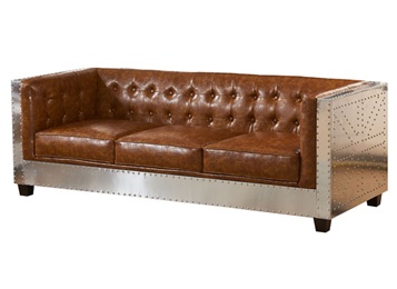 音樂會所工業(yè)風不銹鋼卡座沙發(fā)