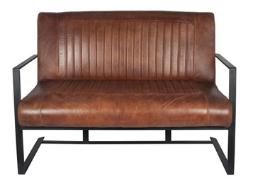 工業(yè)風咖啡館鐵藝簡約卡座沙發(fā)