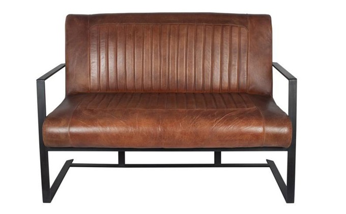 工業風咖啡館鐵藝簡約卡座沙發