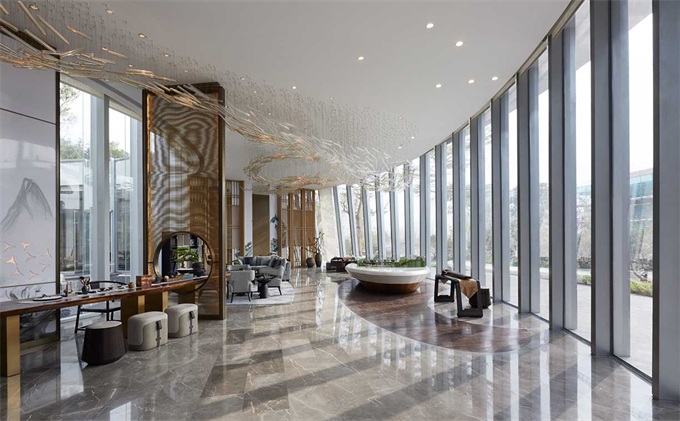 高端新中式售樓處設(shè)計理念是怎樣的呢?-海德利設(shè)計