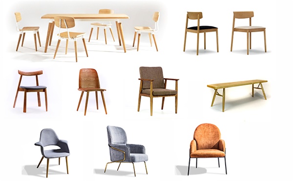 美食廣場(chǎng)或自助餐廳桌椅