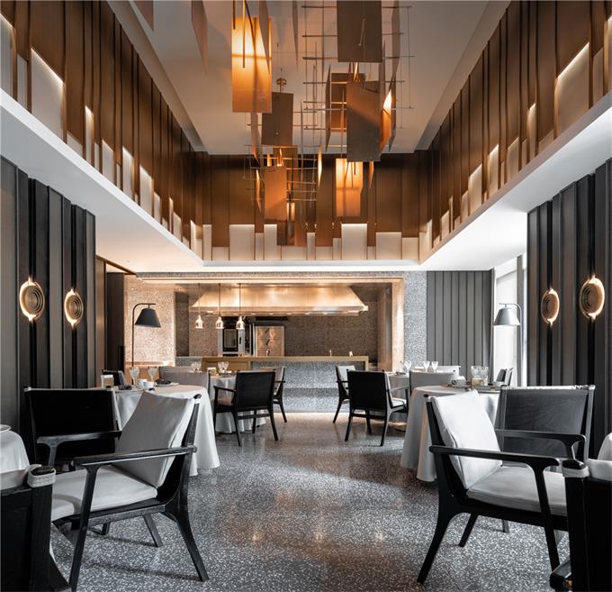 中餐廳簡約風(fēng)格裝修效果圖