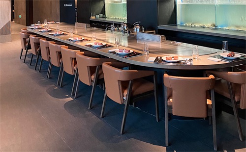鐵板燒臺子多少錢，鐵板燒桌子尺寸你知多少?-海德利家具